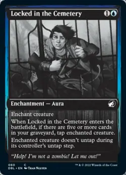Locked in the Cemetery - Innistrad: Double Feature #060 MTG Magic The Gathering - Image 1