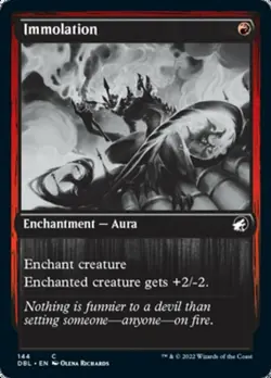 Immolation - Innistrad: Double Feature #144 MTG Magic The Gathering - Image 1