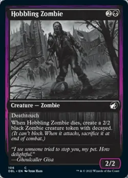 Hobbling Zombie - Innistrad: Double Feature #106 MTG Magic The Gathering - Image 1