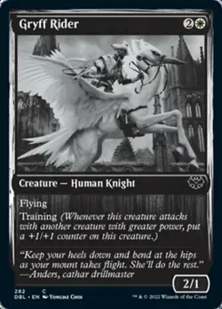 Gryff Rider - Innistrad: Double Feature #282 MTG Magic The Gathering - Image 1