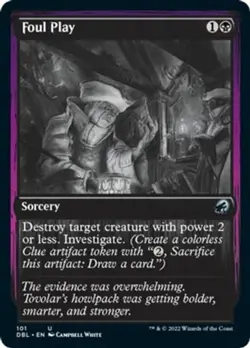 Foul Play - Innistrad: Double Feature #101 MTG Magic The Gathering - Image 1