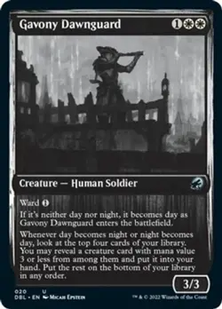 Gavony Dawnguard - Innistrad: Double Feature #020 MTG Magic The Gathering - Image 1