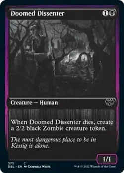 Doomed Dissenter - Innistrad: Double Feature #373 MTG Magic The Gathering - Image 1