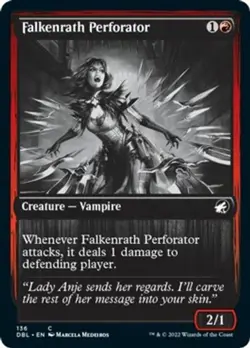 Falkenrath Perforator - Innistrad: Double Feature #136 MTG Magic The Gathering - Image 1