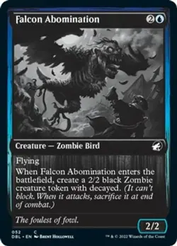 Falcon Abomination - Innistrad: Double Feature #052 MTG Magic The Gathering - Image 1