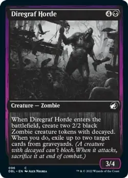Diregraf Horde - Innistrad: Double Feature #096 MTG Magic The Gathering - Image 1