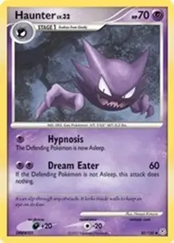 Haunter (#50/130) - Reverse Holofoil DP - Base Set MP Pokemon - Image 1
