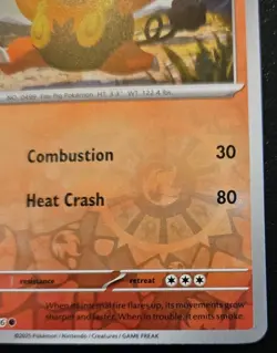 Pignite 012/086 Reverse Holo Common Scarlet & Violet: White Flare Pokemon TCG - Image 5