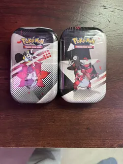 Pokemon TCG Black Bolt And White Flare Mini Tins!! 2 Per Order am-Random Artwork - Image 1