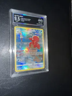 Octillery TG03/TG30 Trainer Gallery Ultra Rare Full Art Pokemon Graded 9.5 Slab - Image 1