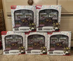 Lot of 5 Pokemon Scarlet & Violet 151 ALAKAZAM EX Collection Box - Image 1