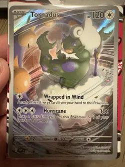 Pokemon TCG Scarlet And Violet White Flare Tornadus 210 Black Star Promo Sealed - Image 1