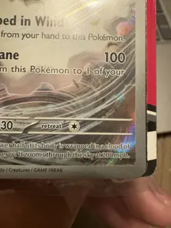 Pokemon TCG Scarlet And Violet White Flare Tornadus 210 Black Star Promo Sealed - Image 5
