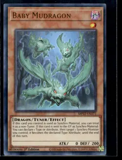 Baby Mudragon 2022 Tin of the Pharaoh's Gods MP22-EN172 MP YuGiOh TCG | Buy 10 G - Image 1