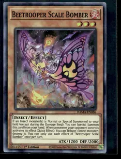Beetrooper Scale Bomber Dawn of Majesty DAMA-EN086 MP YuGiOh TCG | Buy 10 Get 10 - Image 1
