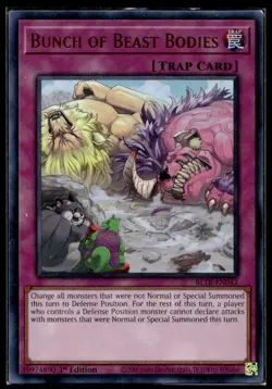 Bunch of Beast Bodies Battles of Legend: Terminal Revenge BLTR-EN042 MP YuGiOh T - Image 1