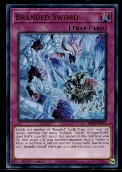 Branded Sword Battles of Legend: Terminal Revenge BLTR-EN112 MP YuGiOh TCG | Buy - Image 1