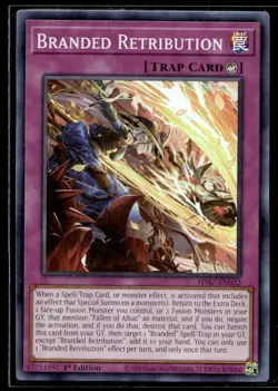 Branded Retribution Structure Deck: Albaz Strike SDAZ-EN032 MP YuGiOh TCG | Buy - Image 1