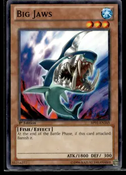 Big Jaws (Starfoil) Battle Pack: Epic Dawn BP01-EN165 MP YuGiOh TCG | Buy 10 Get - Image 1