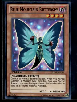 Blue Mountain Butterspy Number Hunters NUMH-EN012 MP YuGiOh TCG | Buy 10 Get 10 - Image 1