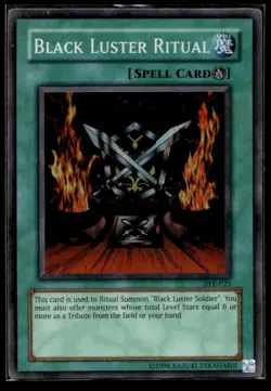Black Luster Ritual Starter Deck: Yugi Evolution SYE-025 MP YuGiOh TCG | Buy 10 - Image 1