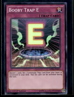 Booby Trap E Wing Raiders WIRA-EN013 MP YuGiOh TCG | Buy 10 Get 10 Free - Image 1