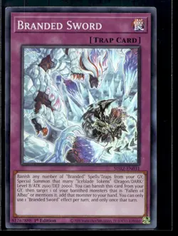 Branded Sword Structure Deck: Albaz Strike SDAZ-EN031 MP YuGiOh TCG | Buy 10 Get - Image 1