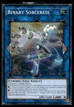 Binary Sorceress Structure Deck: Cyberse Link SDCL-EN043 MP YuGiOh TCG | Buy 10 - Image 1