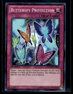 Butterspy Protection Number Hunters NUMH-EN060 MP YuGiOh TCG | Buy 10 Get 10 Fre - Image 1