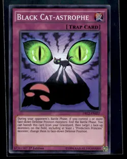 Black Cat-astrophe Dragons of Legend 2 DRL2-EN037 MP YuGiOh TCG | Buy 10 Get 10 - Image 1