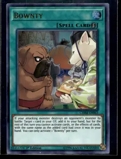 Bownty Chaos Impact CHIM-EN063 MP YuGiOh TCG | Buy 10 Get 10 Free - Image 1