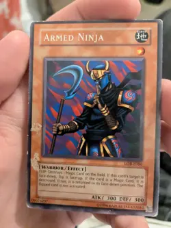 Armed Ninja - LOB-E086 - Rare - Unlimited Edition - YuGiOh hp - Image 1