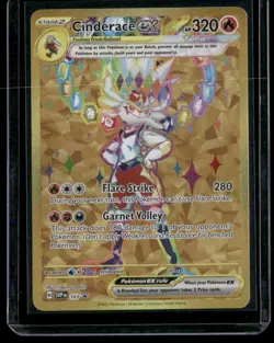SV: Scarlet & Violet Promo Cards #163 Cinderace ex - Image 1