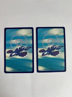 Rare Spheal & Walrein Pokemon Sapphire Playing Cards Kyogre Back 2003 LP/NM - Image 2