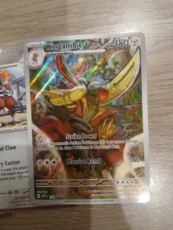 Kingambit SVP 130 Black Star Promo Holo Rare Scarlet & Violet Pokemon Card set - Image 2