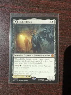 Magic The Gathering Spiderman 055 Marvel Card Venom/Eddie Brock - Image 2
