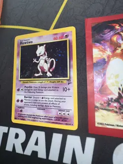 Pokemon Card Mewtwo 10/130 Holo Base Set 2 🔥PSA Grade🔥274💎NM ++💎 - Image 4