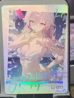 Takanashi Walks In Beauty Card Anime Goddess Story Meika Waifu LR LR-017 - Image 1