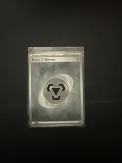 MISCUT Metal Energy SVE EN 008 Pokemon Card ERROR MISPRINT Scarlet Violet - Image 1