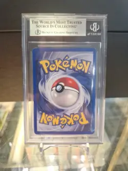 Pokemon TCG Sabrina's Gengar Holo Rare Card 14/132 Gym Heroes Beckett 8 SWIRL! - Image 2