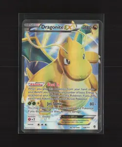 Dragonite EX 108/111 Furious Fists Full Art Holo Ultra Rare Pokemon Card - Image 1