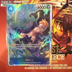Marco PRB02-008 SR One Piece Card The Best Vol 2 ENGLISH Pack Fresh Mint - Image 1