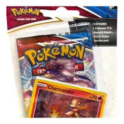 Pokemon Sword & Shield Battle Styles Blister Pack With Charmander Promo Card NEW - Image 3