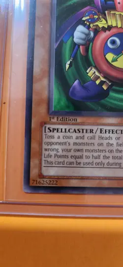 Yu-Gi-Oh! Time Wizard Spellcaster Card 1st Edition Sdj-015 - Image 2