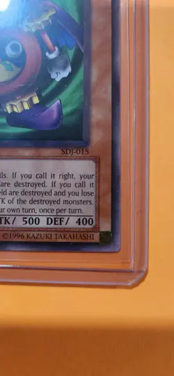 Yu-Gi-Oh! Time Wizard Spellcaster Card 1st Edition Sdj-015 - Image 3