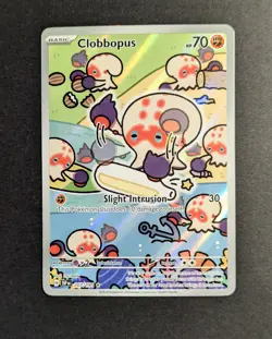 Clobbopus 207/191 Surging Sparks Full Art Illustration Rare Holo Pokemon Card NM - Image 1
