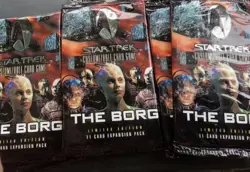 7 Packs Star Trek CCG The Borg NEW TCG Collectible Trading Card Game - Image 2
