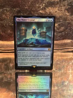The Water Crystal Foil Final Fantasy Magic the Gathering Card 0085 - Image 1