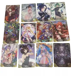 Goddess Story Anime Waifu “R” Rarity 100 Card Lot - Duplicates Included In Lot - Image 1