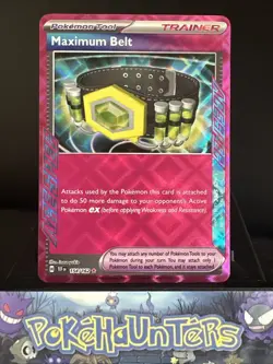 Pokemon Card Maximum Belt 154/162 Temporal Forces ACE Spec NM - Image 1